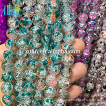 Importação 8mm vidro crackle contas jóias grânulos da china